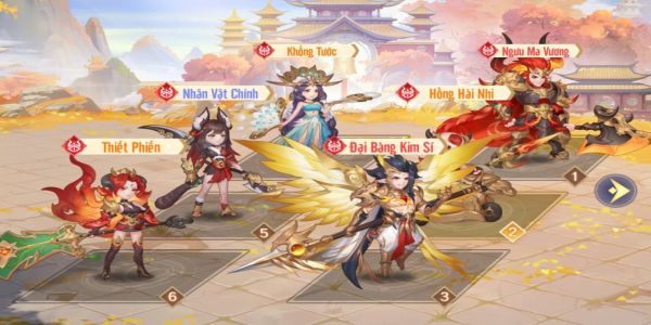 Đội hình như mơ dành cho game thủ Tây Du VNG: Đại Náo Tam Giới